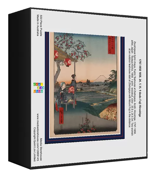 1797-1858 1858. 24. 5 35. 9 Ando Fuji Hiroshige