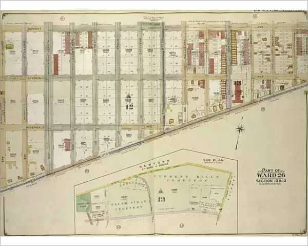 Brooklyn, Vol. 4, Double Page Plate No. 10;Part of Ward 26;Sections 12 & 13;Map