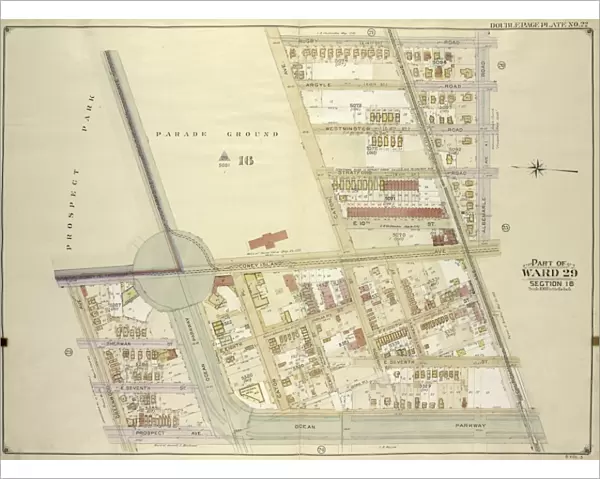 Brooklyn, Vol. 5, Double Page Plate No. 22; Part of Ward 29, Section 16; Map bounded