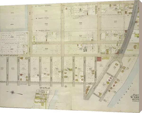 Brooklyn, Vol. 7, Double Page Plate No. 27; Part of Ward 31, Section 21; Map bounded by W