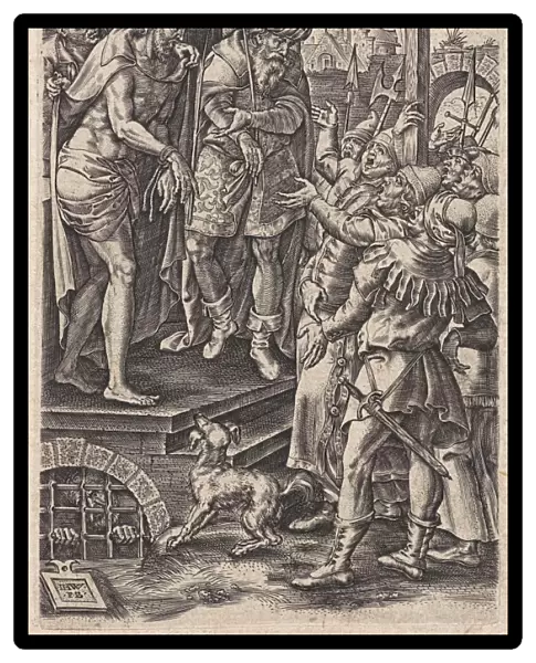 Christ Presented to the People, Johannes Wierix, 1581