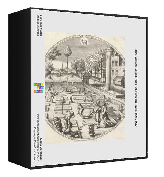 April, Adriaen Collaert, Hans Bol, Hans van Luyck, 1578 - 1582