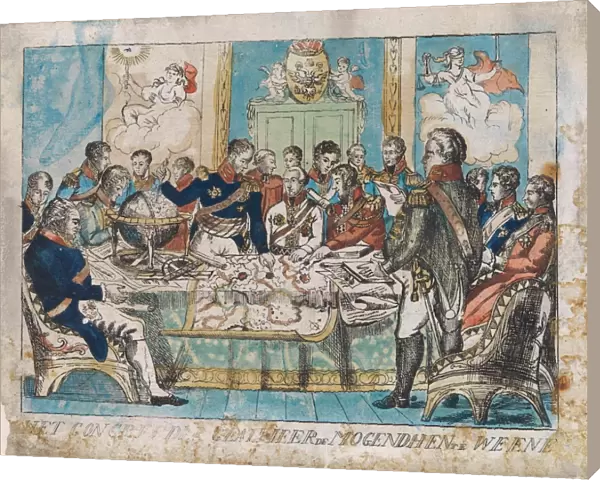 Congress of Vienna Austria, 1815, Anonymous, 1815