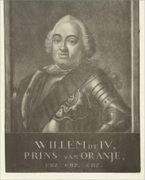 Portrait of William IV, Prince of Orange and Nassau, Rienk Jelgerhuis, 1770