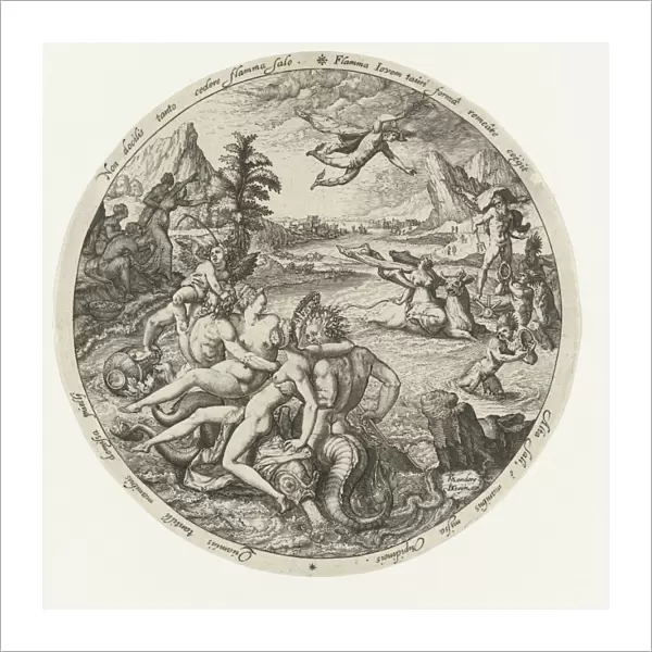 The robbery of Europe, Jacob de Gheyn (II), c. 1592