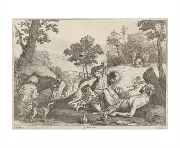 The Good Samaritan, Quirin Boel, 1660