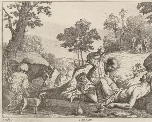 The Good Samaritan, Quirin Boel, 1660