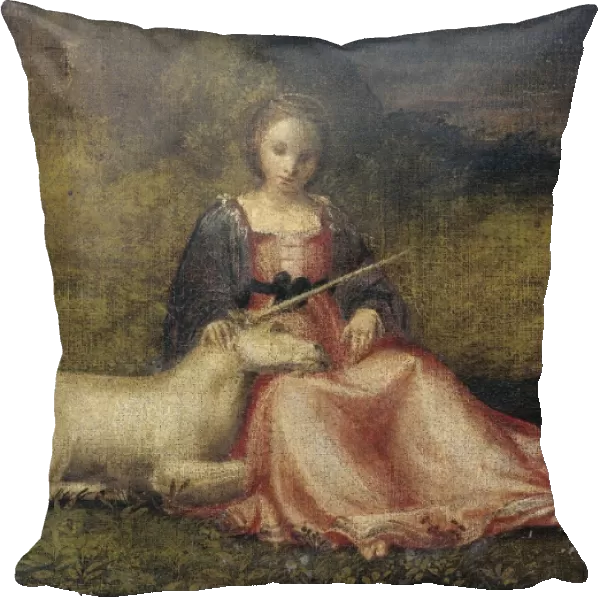 Woman with Unicorn, Anonymous, c. 1510