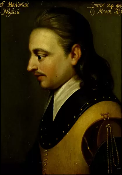 Portrait of Hendrik, Count of Nassau, workshop of Wybrand de Geest, c. 1633 - c. 1635
