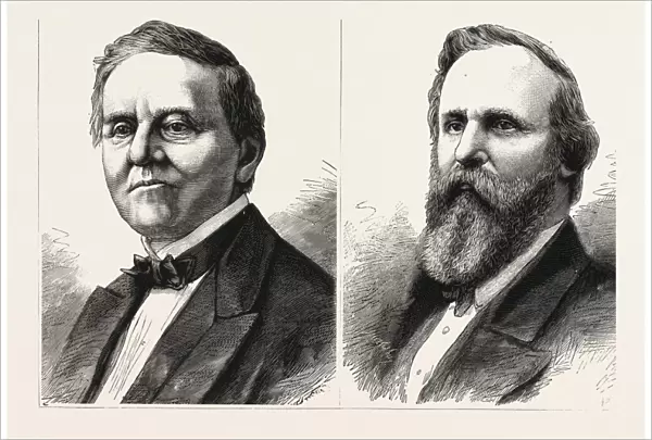 The Presidental Contest in America, Samuel Tilden, the Democratic Candidate and Rutherford