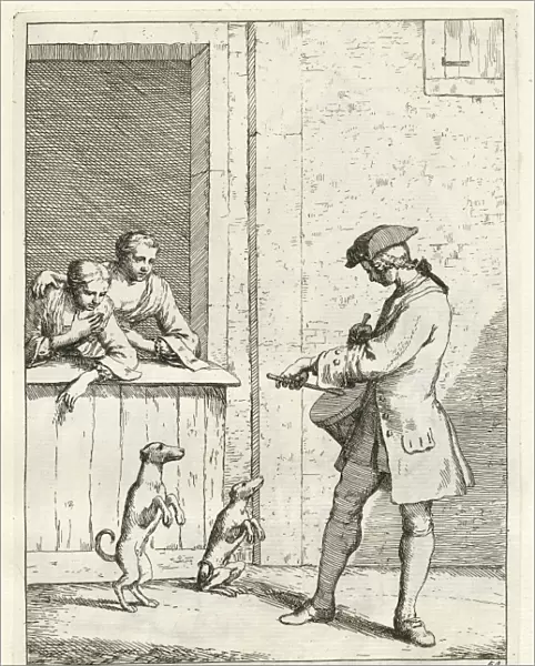 Gaetano Zompini (Italian, 1700 - 1778), Marcer (Draper), published 1753, engraving