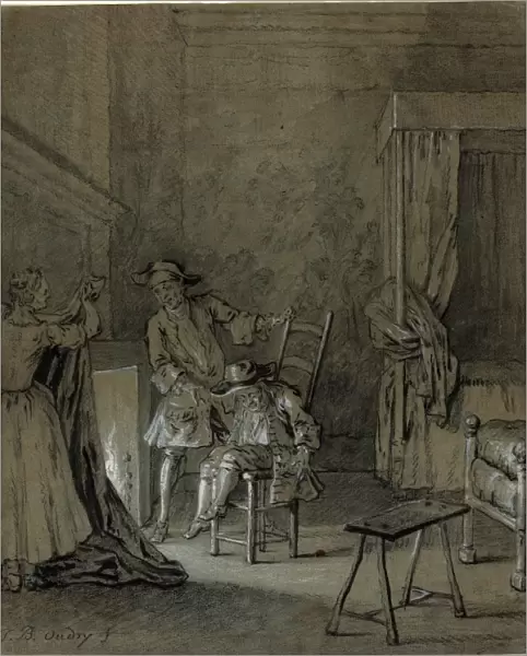Jean-Baptiste Oudry (French, 1686 - 1755), Ragotin enivra par La Rancune, 1726-1727