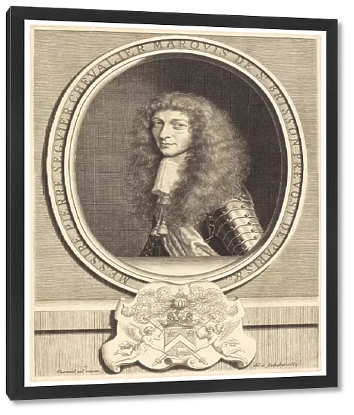 Robert Nanteuil (French, 1623 - 1678), Pierre Seguier, Marquis de Saint-Brisson