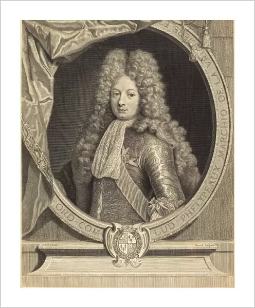 Pierre Drevet after Pierre Gobert, French (1663-1738), Marquis de la Vrilliere, 1701