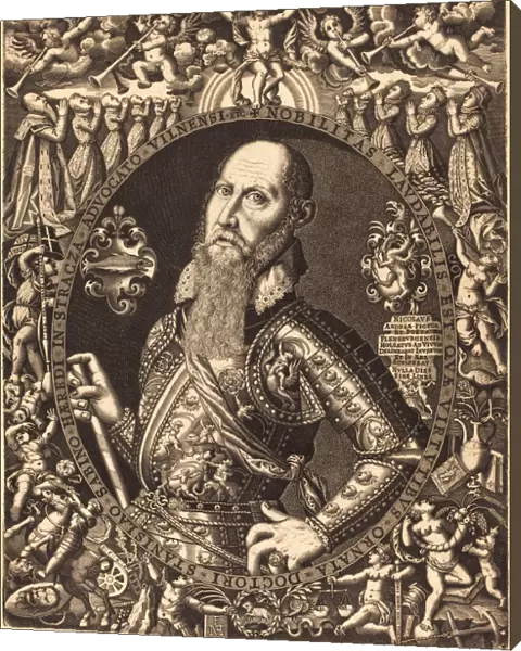 Nicolaus Andrea (German, active c. 1573 - 1606), Stanislaus Sabinus von Stracza, 1590