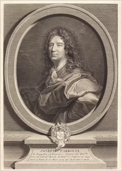 Johann Georg Wille after Hyacinthe Rigaud (German, 1715 - 1808), Joseph Parrocel