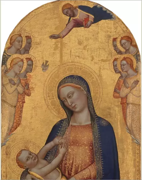 Orcagna and Jacopo di Cione, Madonna and Child with Angels, Italian, active 1343-1368