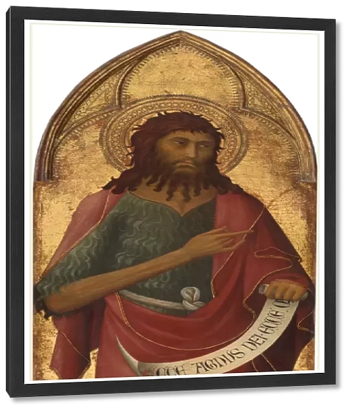 Lippo Memmi, Saint John the Baptist, Italian, active 1317-1347, probably c. 1325