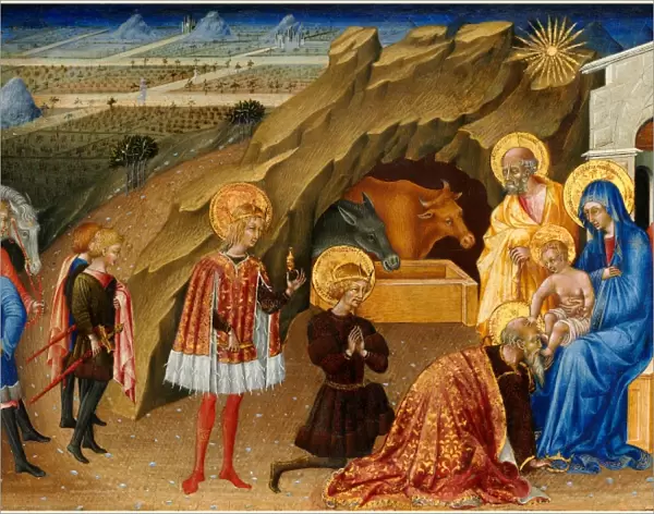 Giovanni di Paolo, Italian (c. 1403-1482), The Adoration of the Magi, c