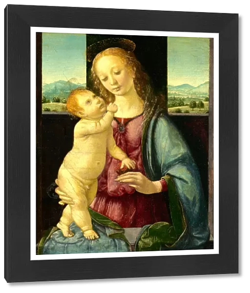 Lorenzo di Credi, Italian (c. 1457-1459-1536), Madonna and Child with a Pomegranate
