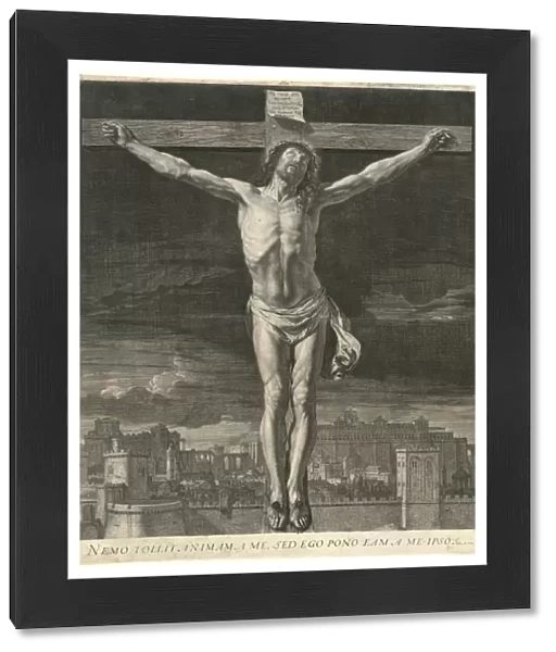 Jean Morin, after Philippe de Champaigne, Christ Dying on the Cross, French, c. 1600-1650