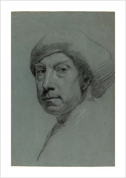 Jonathan Richardson, Sr. English, (1665-1745), Self-Portrait Wearing a Turban, 1728