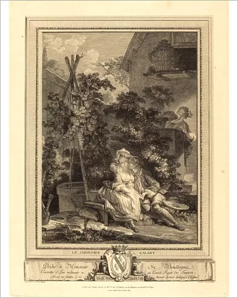 Isidore-Stanislas Helman after Pierre-Antoine Baudouin, French (1743-1806-1810)