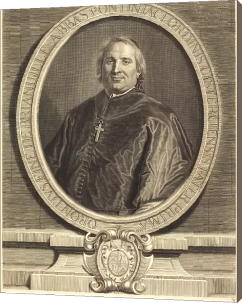 Pierre Drevet after Hyacinthe Rigaud, French (1663-1738), Fine de Brianville, 1699