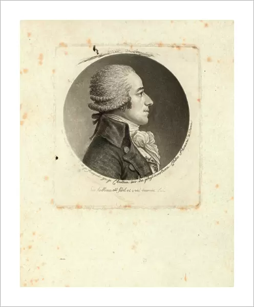 Marquis de Brantco, Vanclure, who was involved in a balloon ascension on April 4, 1784