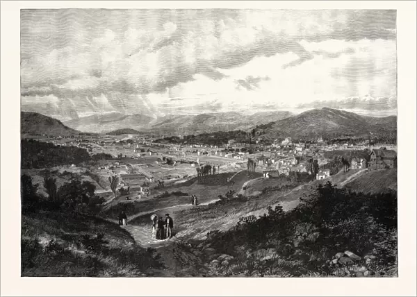Middlesborough, Kentucky, in 1890, USA