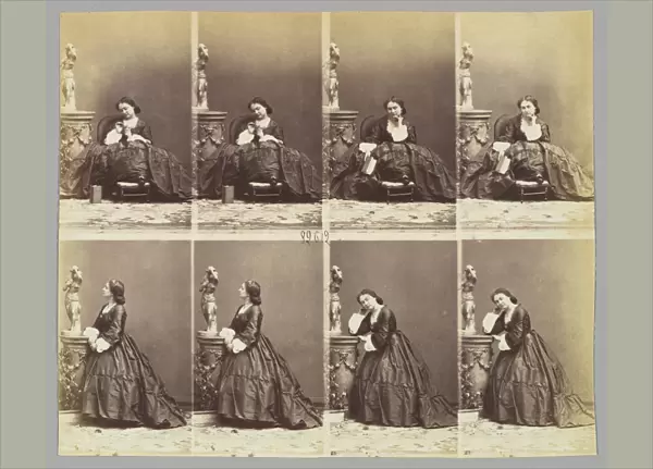 Berthe 1862 Albumen silver print glass negative