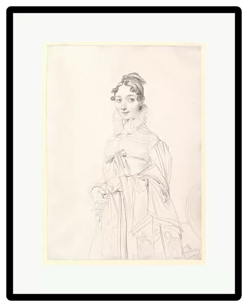 Portrait Lady ca 1815-17 Graphite wove paper