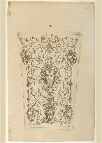 Drawings Prints, Design Beaker, Artist, Bernhard Zan, German, active 1580-81, Zan