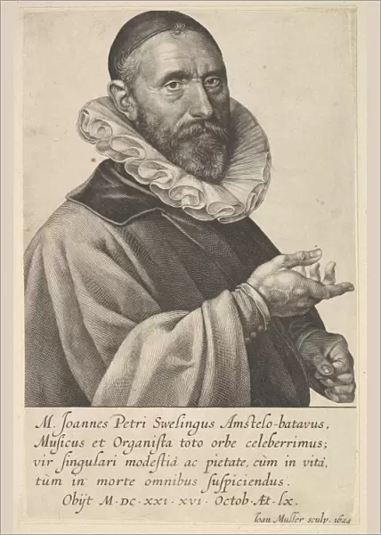 Portrait Jan Pietersz Sweelinck Organist & Musician