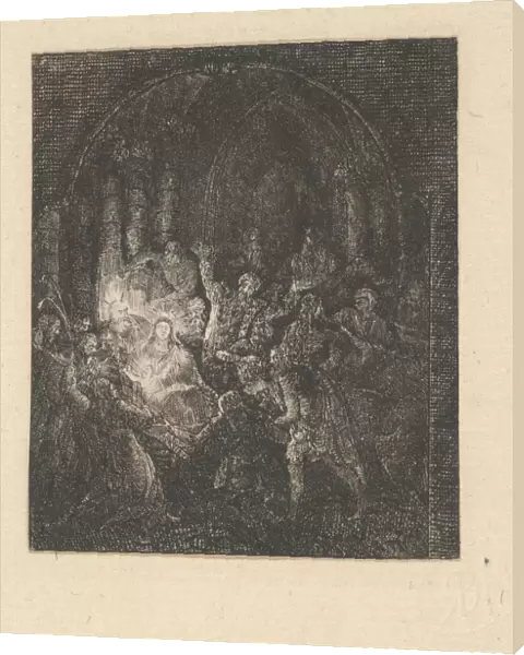 L Adoration des Bergers Adoration Shepherds 19th century