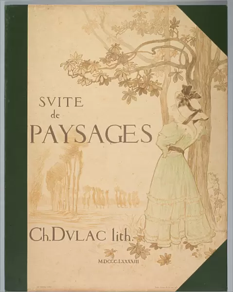 Suite de Paysages Cover 1892-1893 Charles Marie Dulac