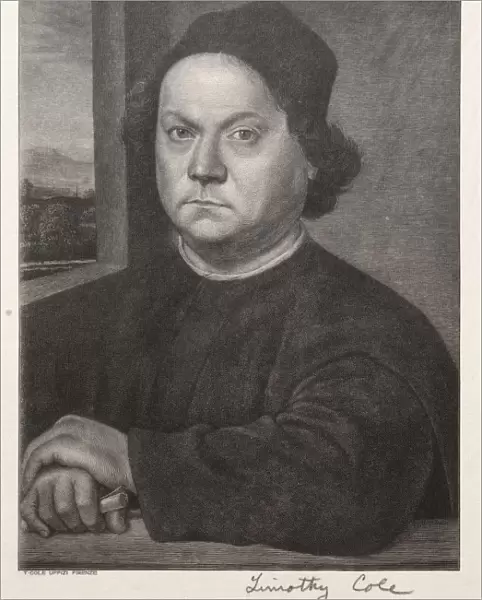 Old Italian Masters Portrait Andrea Verrocchio