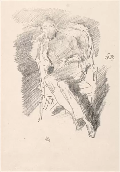 Firelight - Joseph Pennell No 2 1896 James McNeill Whistler