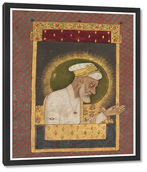 Portrait Alamgir r 1658-1707 1700 India Mughal