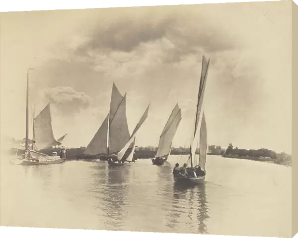 Sailing Match Horning 1885 Peter Henry Emerson