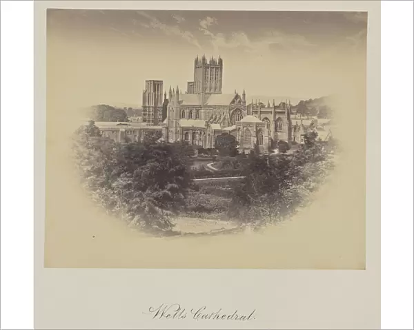 Wells Cathedral Wells Great Britain 1865 Albumen silver print