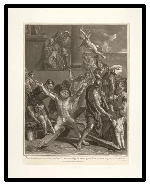 Martyrdom Saint Andrew Le Brun Charles 1619-1690