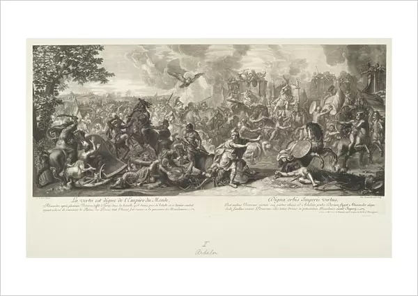 Battle Arbela Battles Alexander Le Brun Charles