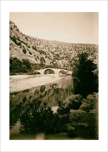 Beirut Dog River old bridge 1900 Lebanon