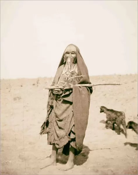 Costumes characters Bedouin shepherdess Beersheba