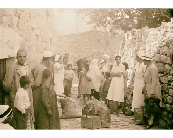 raising siege Jerusalem Distribution bread American Colony