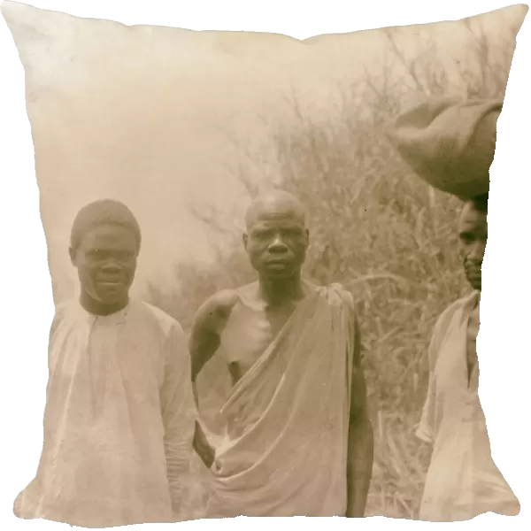 Uganda Hoima Fort Portal Three men 1936