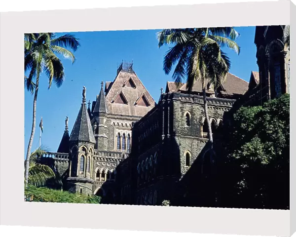 India Mumbai Bombay Victorian Gothic buildings