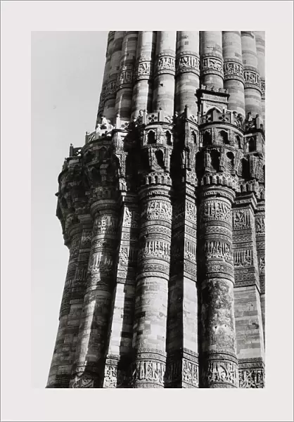 India Delhi Qutb Minar 1968 Cities of Mughul India