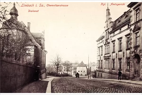 Buildings Limbach-Oberfrohna Courthouses Saxony